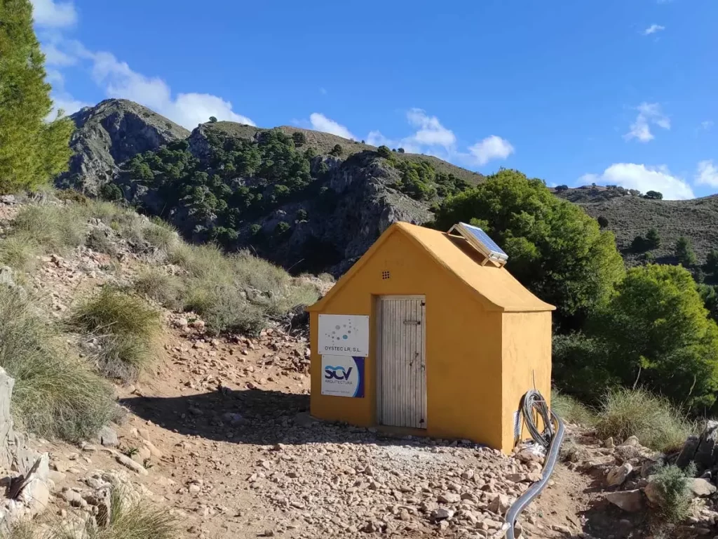 Caseta de registro en El Saltillo Canillas de Aceituno